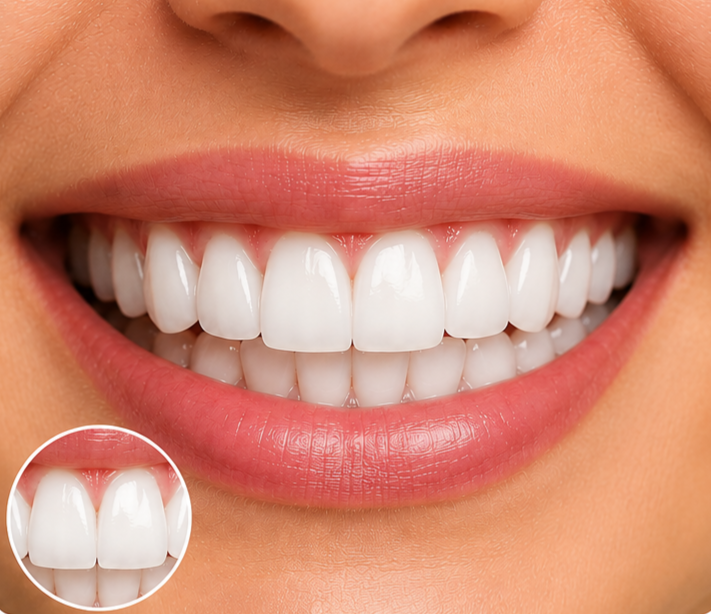 After Teeth whitening